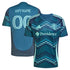Customized Seattle Sounders FC 2025 The Salish Sea Kit Replica Custom Jersey Blue