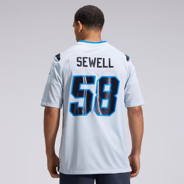 Penei Sewell Detroit Lions Jersey Gool 2026 Rivalries Collection Game Jersey - Silver