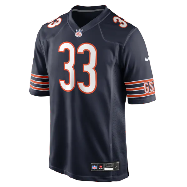 Keidron Smith Chicago Bears Jersey Gool Team Game Jersey - Navy