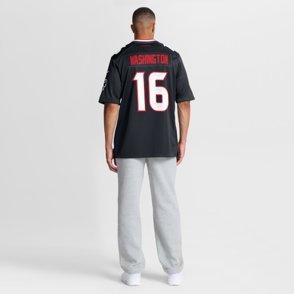 Montrell Washington Houston Texans Jersey Gool Team Game Jersey - Navy