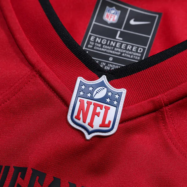 Jalon Daniels Tampa Bay Buccaneers Jersey Gool Team Game Jersey - Red