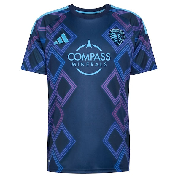 Customized Sporting Kansas City 2026 The 18th & Vine Kit Replica Custom Jersey Blue