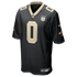 Jordyn Tyson New Orleans Saints Nike 60th Season Patch Game Jersey - Black
