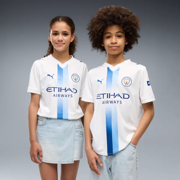 Manchester City Puma Youth 2026/27 Third Replica Jersey - White