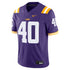 Whit Weeks LSU Tigers Jersey Gool Home Game Jersey - Purple