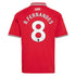 Jersey Gool Bruno Fernandes Manchester United 2026/27 Home Stadium pro Jersey Red