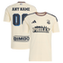 Philadelphia Union Jersey Gool 2026 Archive pro Custom Jersey - Tan