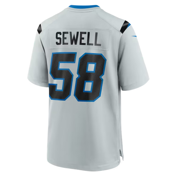 Penei Sewell Detroit Lions Jersey Gool 2026 Rivalries Collection Game Jersey - Silver