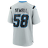 Penei Sewell Detroit Lions Jersey Gool 2026 Rivalries Collection Game Jersey - Silver