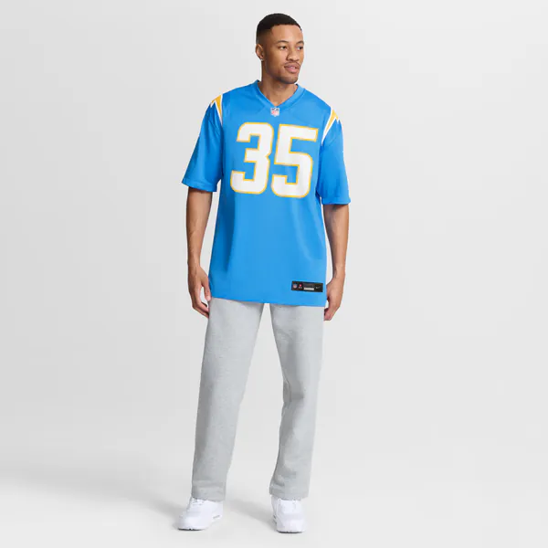 Amar Johnson Los Angeles Chargers Nike Team Game Jersey - Powder Blue