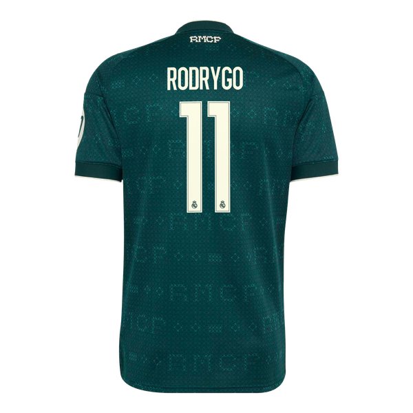 Rodrygo Real Madrid Jersey Gool 2026/27 Away pro Jersey - Green