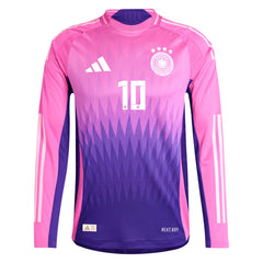 DFB adidas Away Shirt 2024 - Long Sleeve with Musiala 10 printing