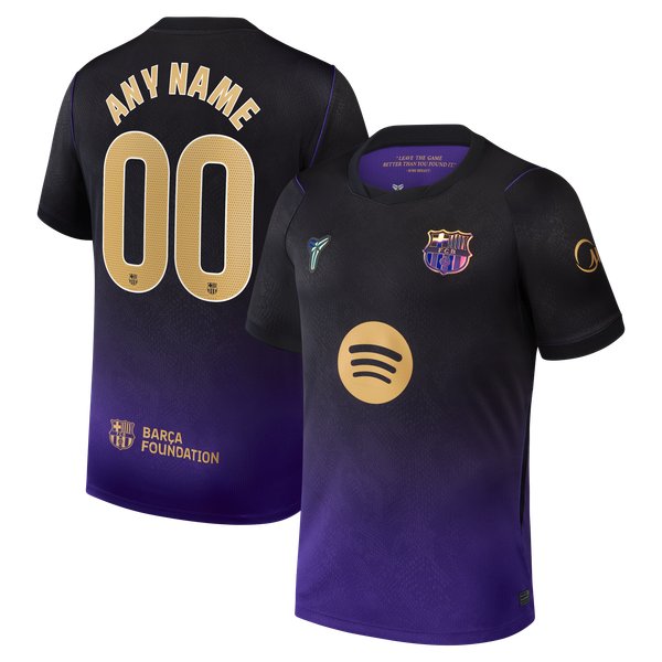 Barcelona Jersey Gool 2026/27 Away Stadium pro Custom Jersey - Purple