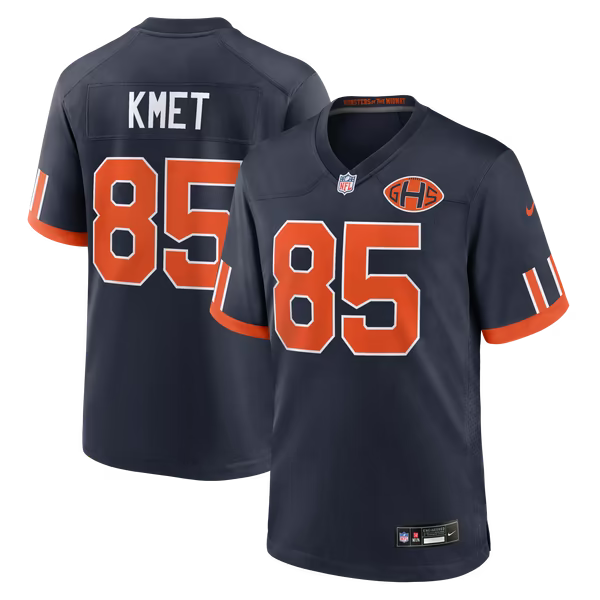 Cole Kmet Chicago Bears Jersey Gool 2026 Rivalries Collection Game Jersey - Navy