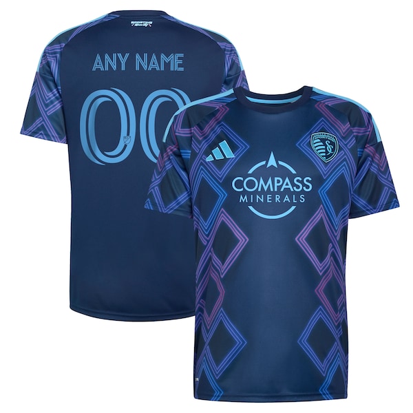 Customized Sporting Kansas City 2026 The 18th & Vine Kit Replica Custom Jersey Blue