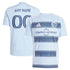 Customized Sporting Kansas City 2025 One KC Replica Custom Jersey Light Blue