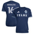 Customized Sebastian Berhalter Vancouver Whitecaps FC 2026 The Coastal Jersey Replica Blue
