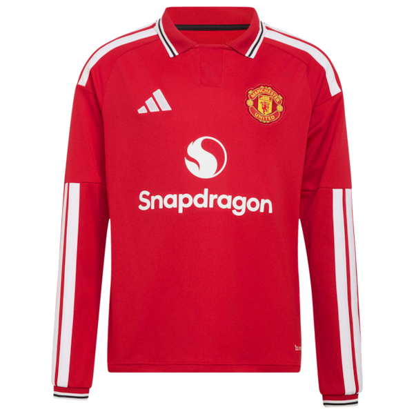 Jersey Gool Manchester United 2026/27 Home pro Long Sleeve Custom Jersey Red