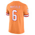 Baker Mayfield Tampa Bay Buccaneers Jersey Gool Alternate Vapor F.U.S.E. Stitched Limited Jersey - Creamsicle