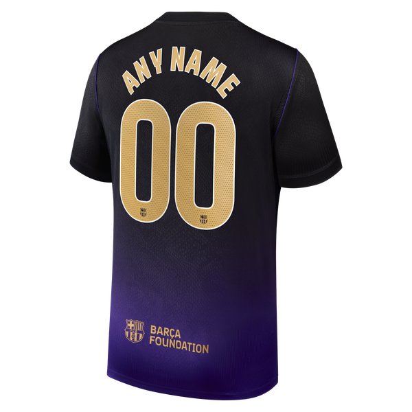 Barcelona Jersey Gool 2026/27 Away Stadium pro Custom Jersey - Purple