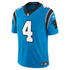 Tetairoa McMillan Carolina Panthers Jersey Gool Alternate Vapor F.U.S.E. Stitched Limited Jersey - Blue