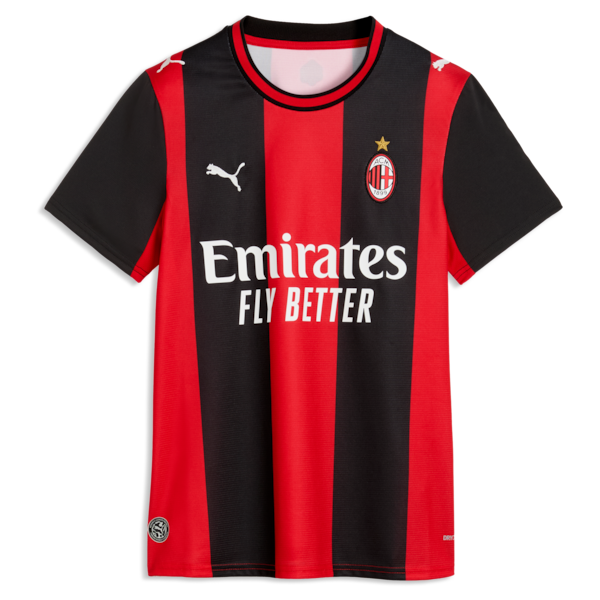  Christian Pulisic AC Milan 2026/27 Home Replica Jersey Black/Red