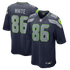 Ricky White Seattle Seahawks Jersey Gool Team Game Jersey - College Navy