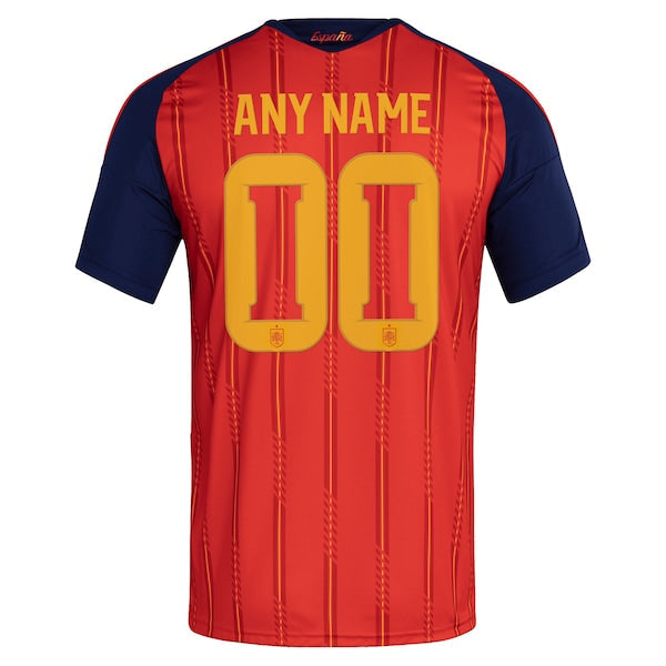Jersey Gool Spain National Team 2026 Home pro Custom Jersey Red