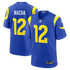 Custom Puka Nacua Los Angeles Rams Game Jersey White