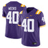 Whit Weeks LSU Tigers Jersey Gool Home Game Jersey - Purple
