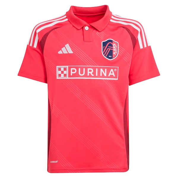 Customized St. Louis CITY SC Youth 2025 Forever CITY Red Replica Custom Jersey