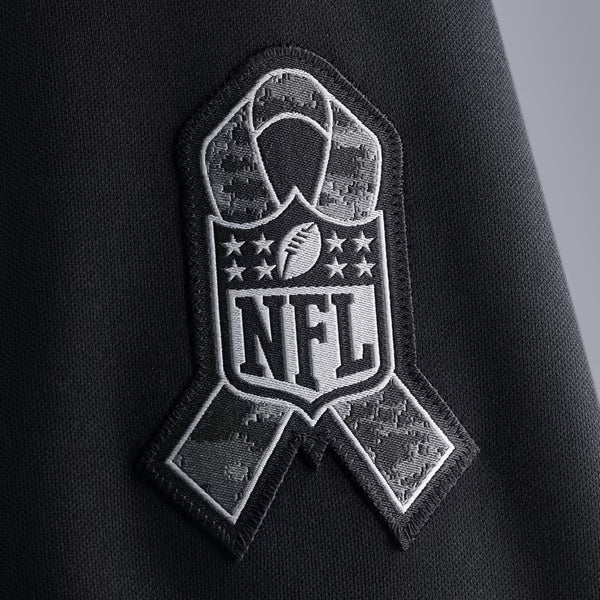 Jalen Hurts Philadelphia Eagles Jersey Gool 2026 Salute to Service Stitched Limited Jersey - Black