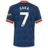 Bukayo Saka Arsenal Jersey Gool Youth 2026/27 Away pro Jersey - Navy