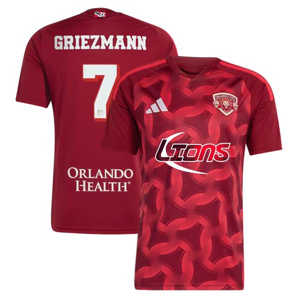 Antoine Griezmann Orlando City SC Jersey Gool 2026 Archive pro Jersey - Red