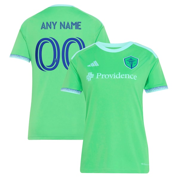 Customized Seattle Sounders FC Women's 2026 The Evergreen State Kit Replica Custom Jersey Rave Green