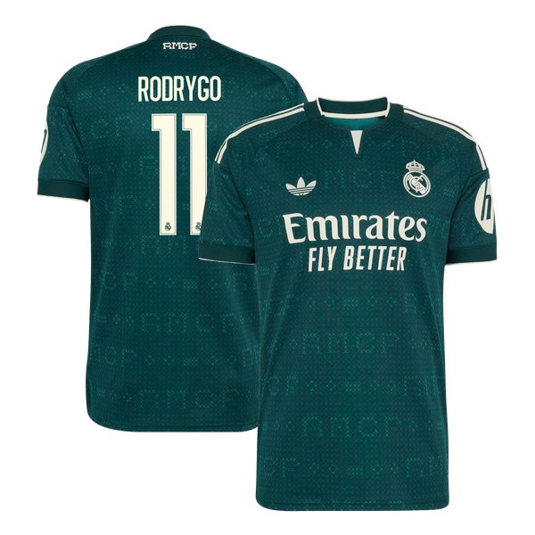Rodrygo Real Madrid Jersey Gool 2026/27 Away pro Jersey - Green