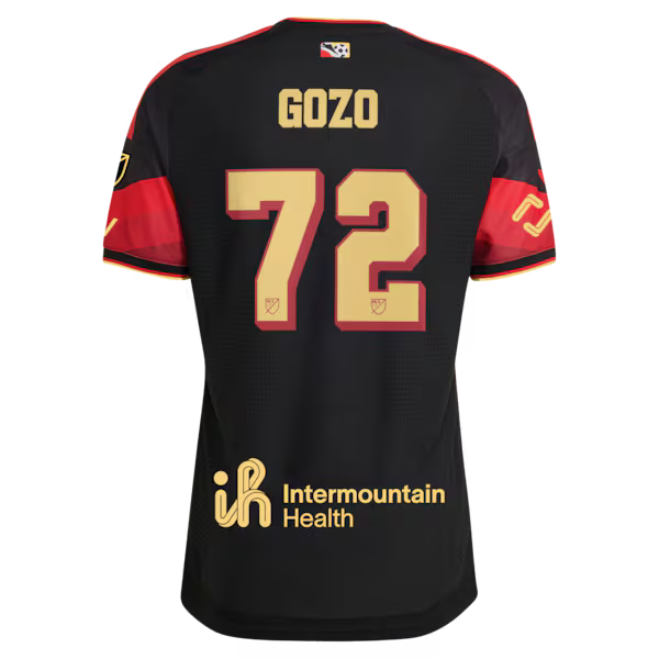 Zavier Gozo Real Salt Lake Jersey Gool 2026 Archive On-Field Authentic Jersey - Black