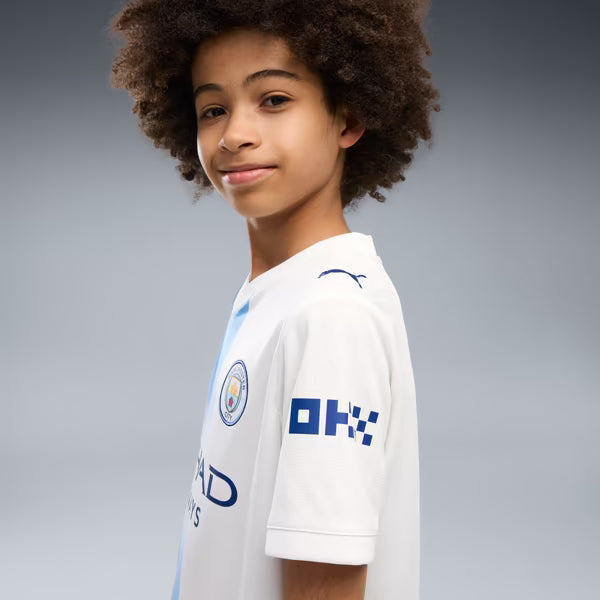 Manchester City Puma Youth 2026/27 Third Replica Jersey - White