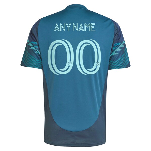 Customized Seattle Sounders FC 2025 The Salish Sea Kit Replica Custom Jersey Blue