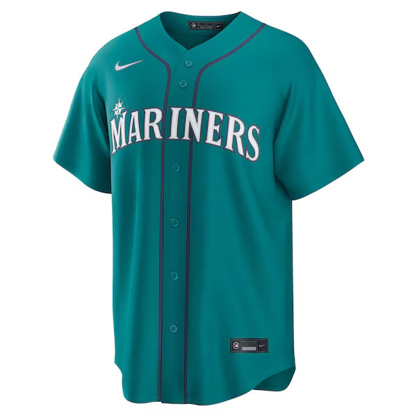 Seattle Mariners Jersey Gool Alternate pro Jersey - Teal
