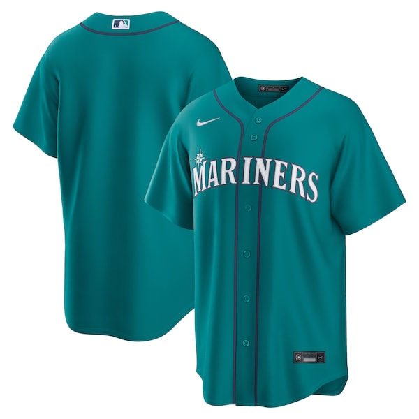 Seattle Mariners Jersey Gool Alternate pro Jersey - Teal