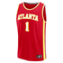  Men's Atlanta Hawks Jalen Johnson Red Icon Edition Fast Break Replica Jersey