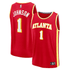  Men's Atlanta Hawks Jalen Johnson Red Icon Edition Fast Break Replica Jersey
