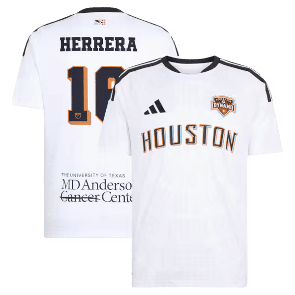 Héctor Herrera Houston Dynamo FC Jersey Gool 2026 Archive pro Jersey - White