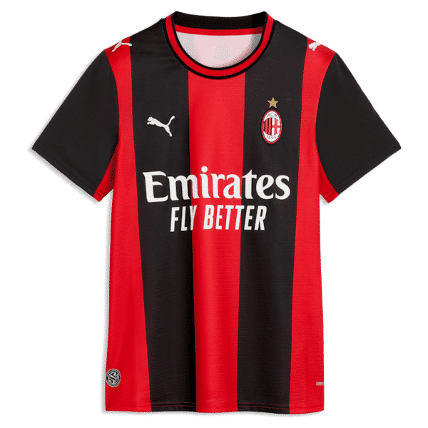 Luka Modrić AC Milan 2026/27 Home Replica Jersey Black/Red