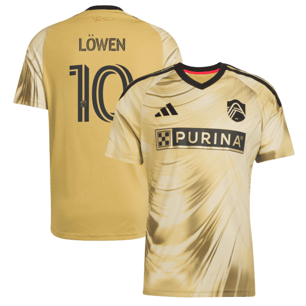 Customized Eduard Löwen St. Louis CITY SC 2026 The Tina Turner Kit Replica Jersey Yellow
