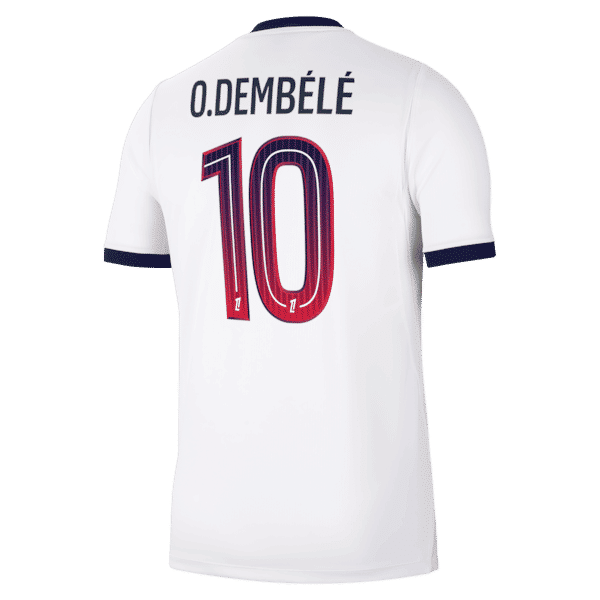 Nike Ousmane Dembélé Paris Saint-Germain 2026/27 Away Stadium Replica Jersey White