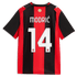  Luka Modrić AC Milan 2026/27 Home Replica Jersey Black/Red