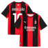  Rafael Leão AC Milan 2026/27 Home Replica Jersey Black/Red