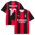  Rafael Leão AC Milan 2026/27 Home Replica Jersey Black/Red